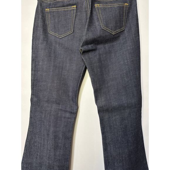 Mychael Darwin Premium Denim Custom Flared Jeans Low Rise Size 8 New w/o Tags - Picture 10 of 12